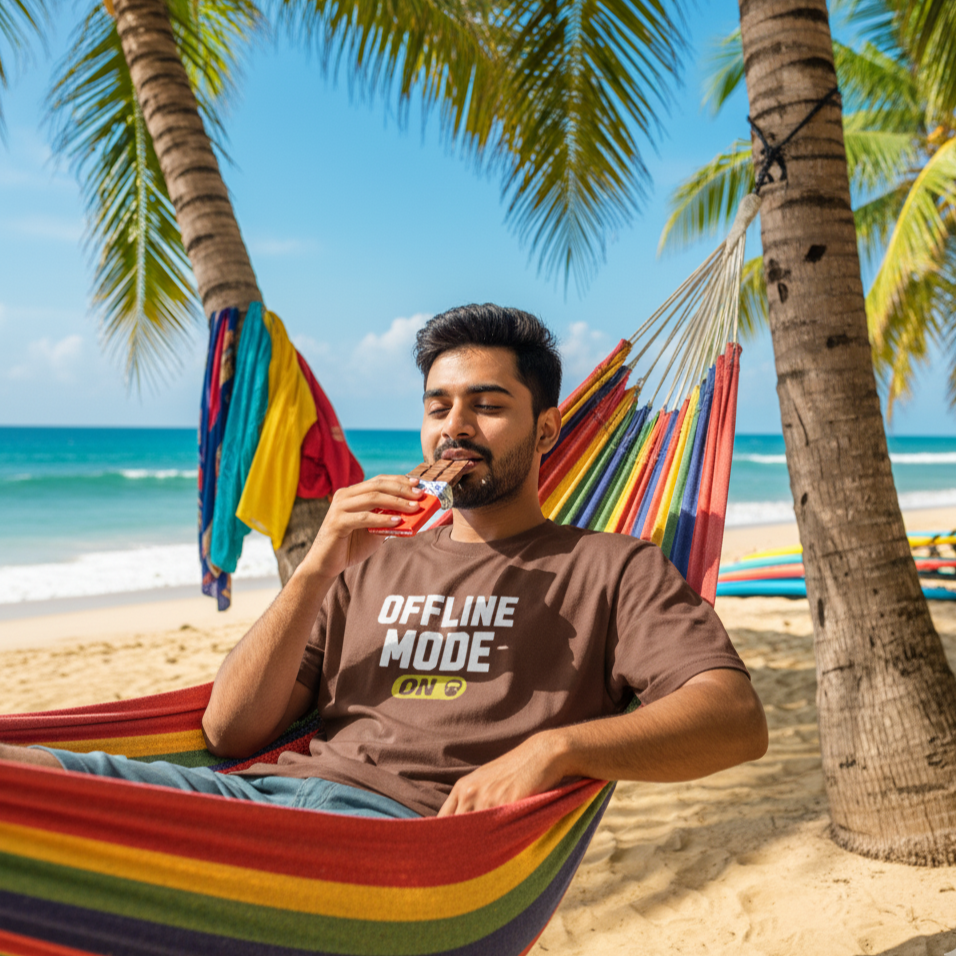 Offline Mode Oversized T-Shirt