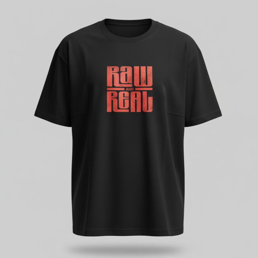 RAW & REAL Oversized Tee