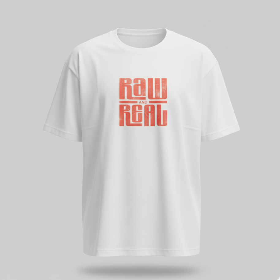 RAW & REAL Oversized Tee